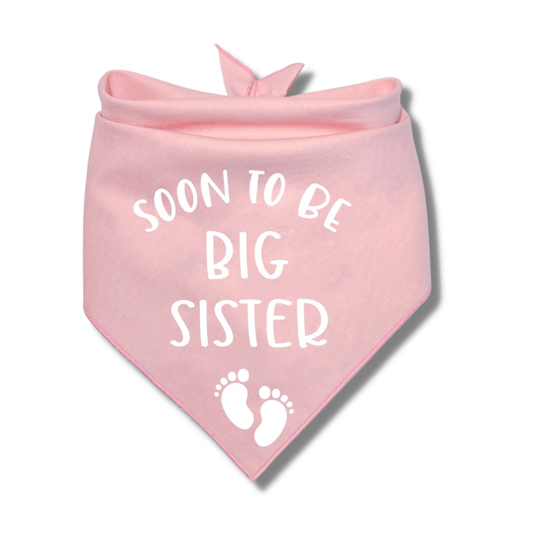 Soon To Be Big Sister Bandana