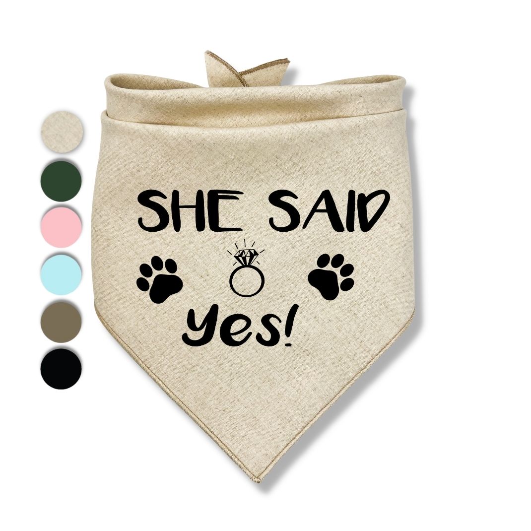 She Said Yes Bandana