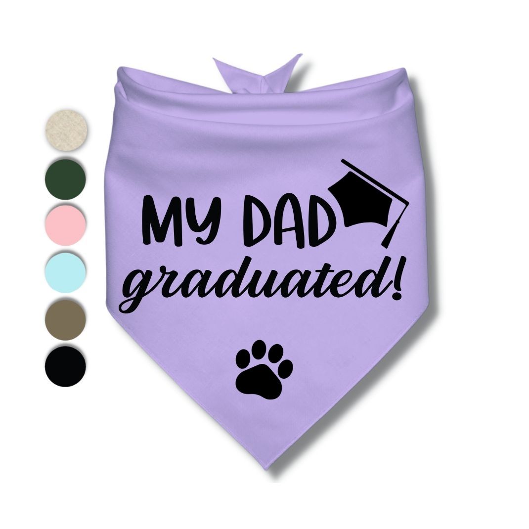 My Dad Graduated Bandana