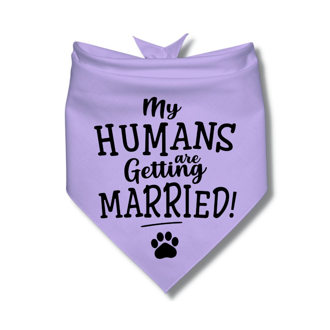 My Humans Are Getting Married Bandana