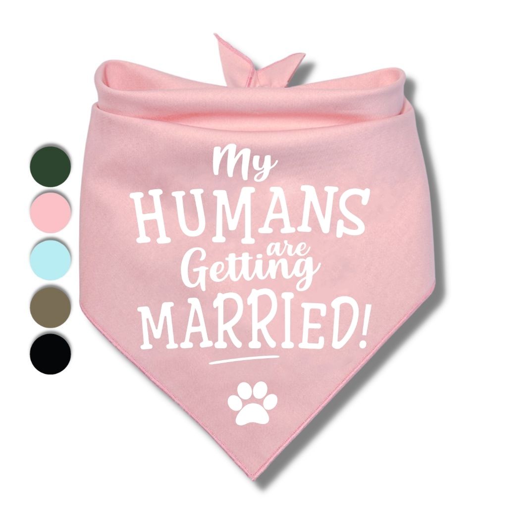 My Humans Are Getting Married Bandana