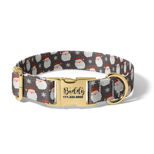 Christmas Jolly ol Santa Dog Collar