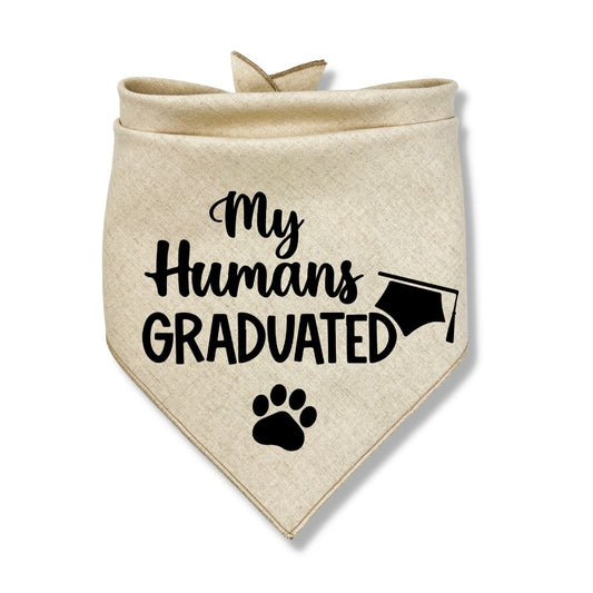My Humans Graduated Bandana