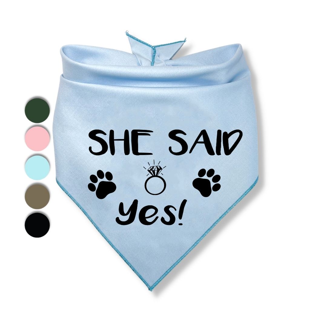 She Said Yes Bandana