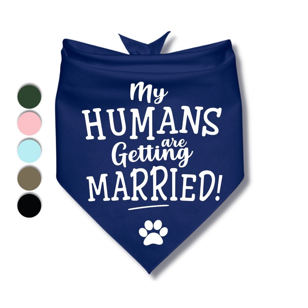 My Humans Are Getting Married Bandana