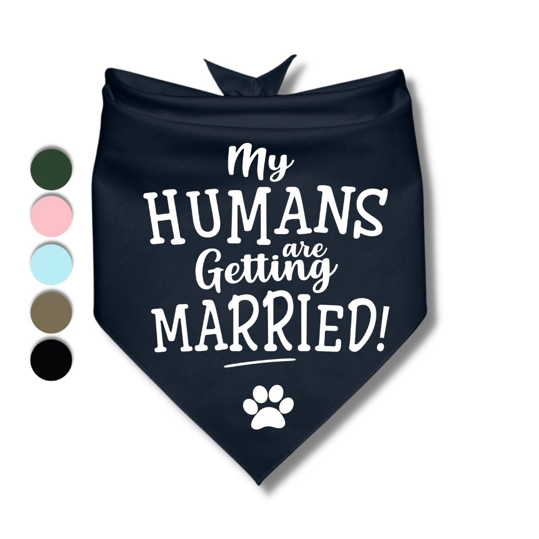 My Humans Are Getting Married Bandana