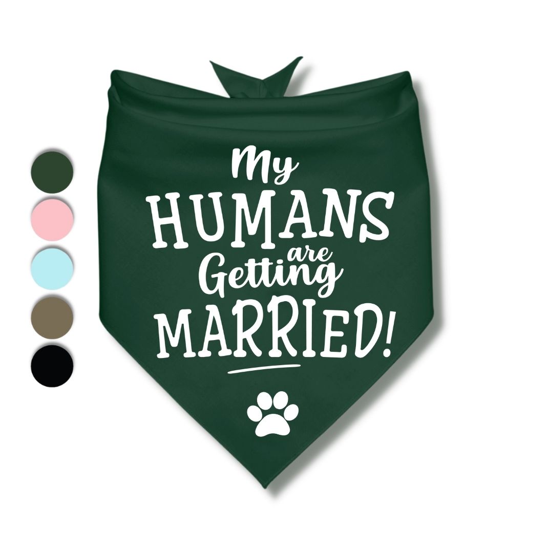 My Humans Are Getting Married Bandana