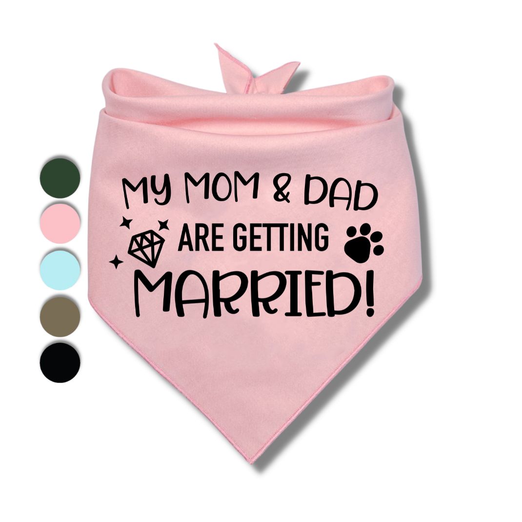 My Mom and Dad Are Getting Married Bandana