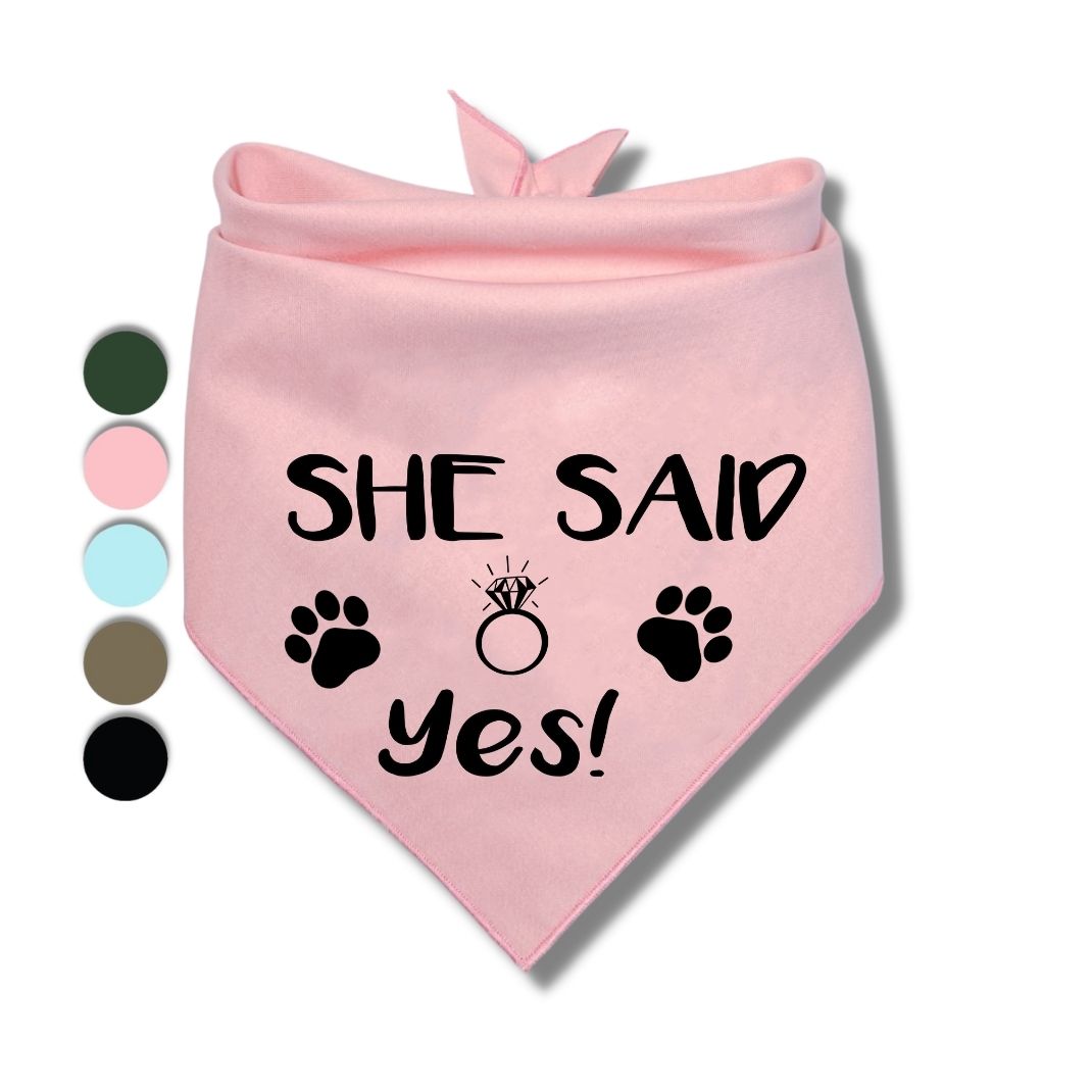 She Said Yes Bandana