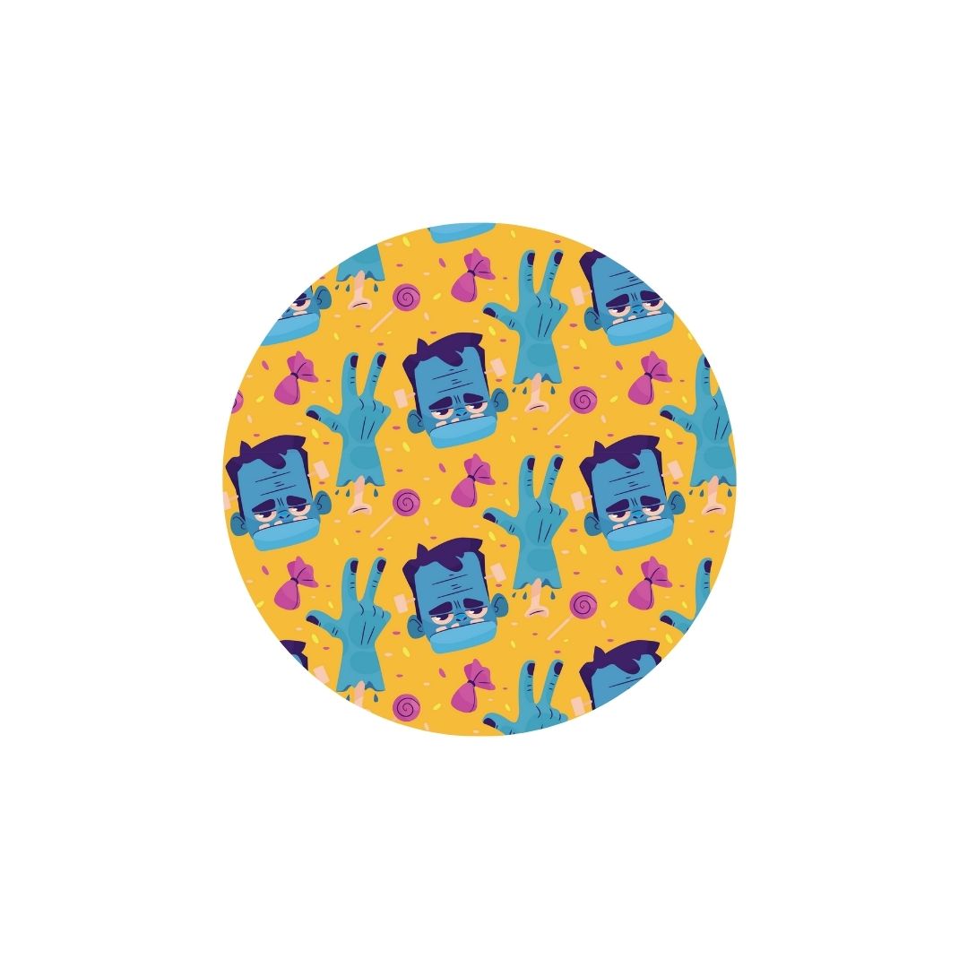 Halloween Frankie Parts Dog Collar