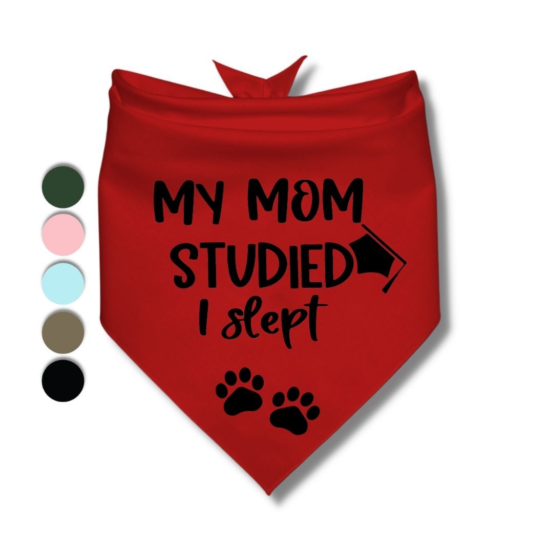 My Mom Studied I Slept Bandana