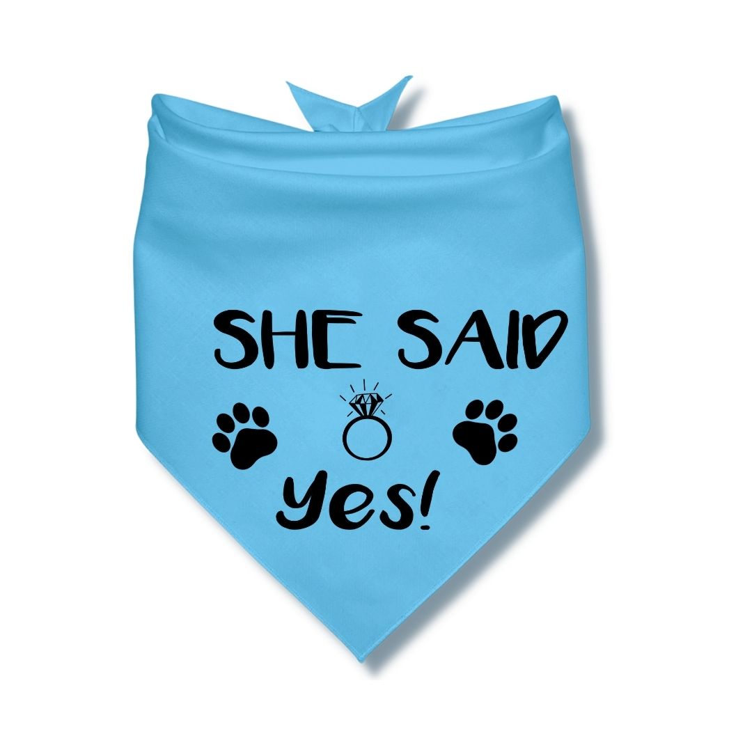 She Said Yes Bandana