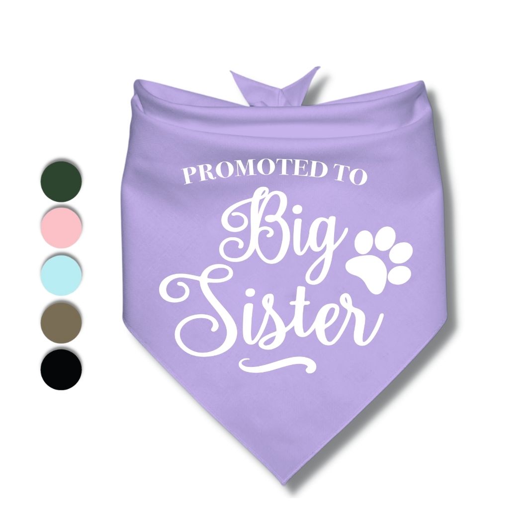 Promoted to Big Sister Bandana