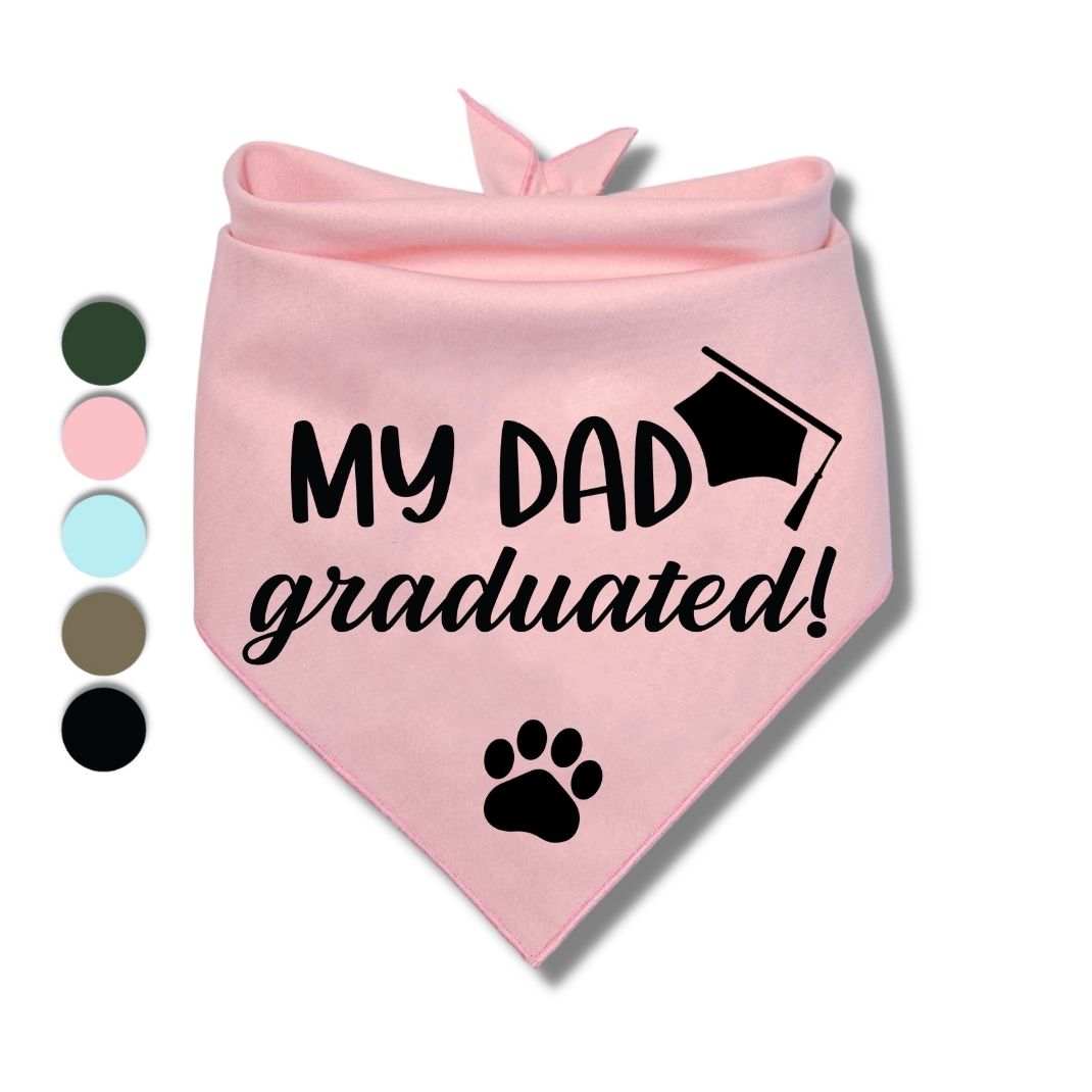 My Dad Graduated Bandana