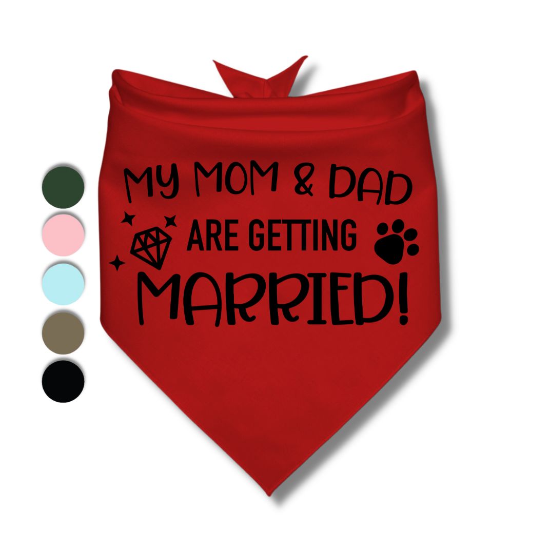 My Mom and Dad Are Getting Married Bandana
