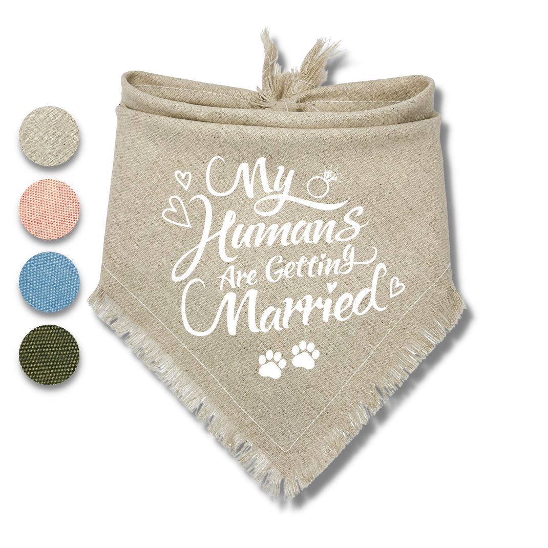 My Humans Are Getting Married Frayed Bandana