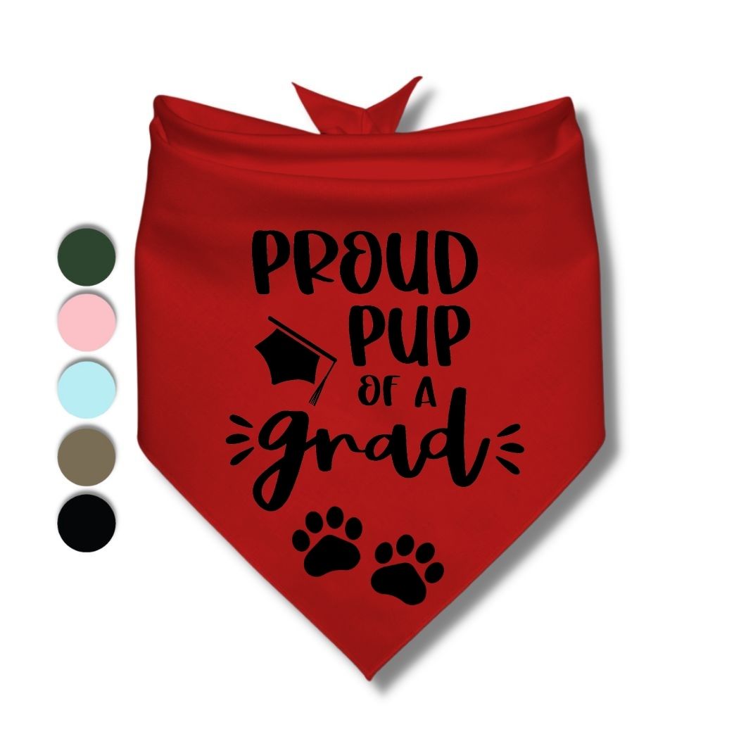 Proud Pup of a Grad Bandana