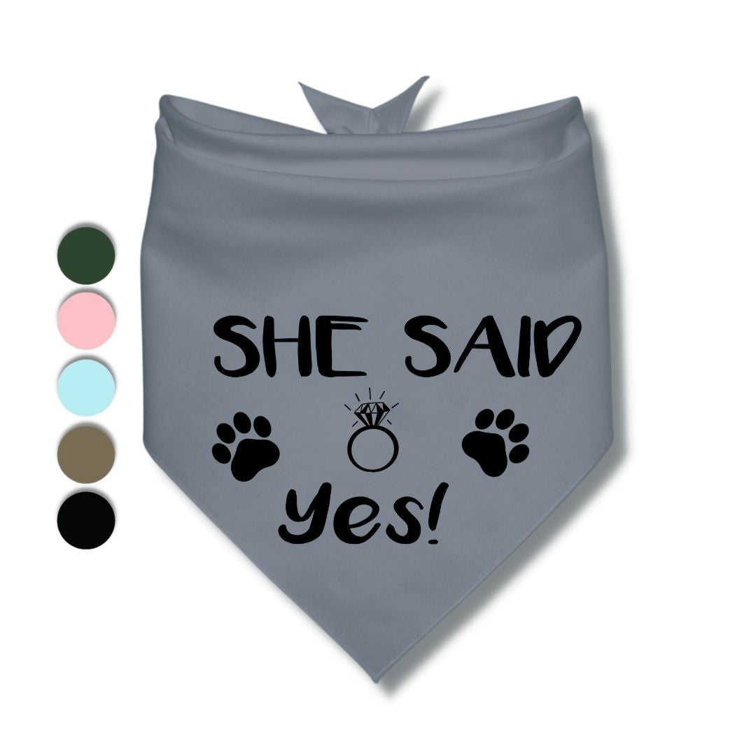 She Said Yes Bandana