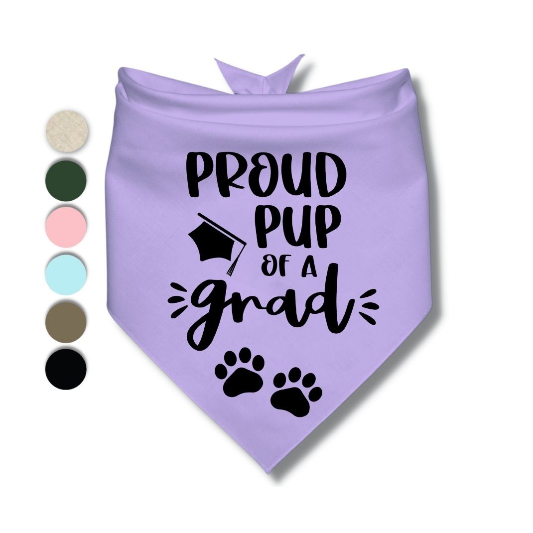 Proud Pup of a Grad Bandana