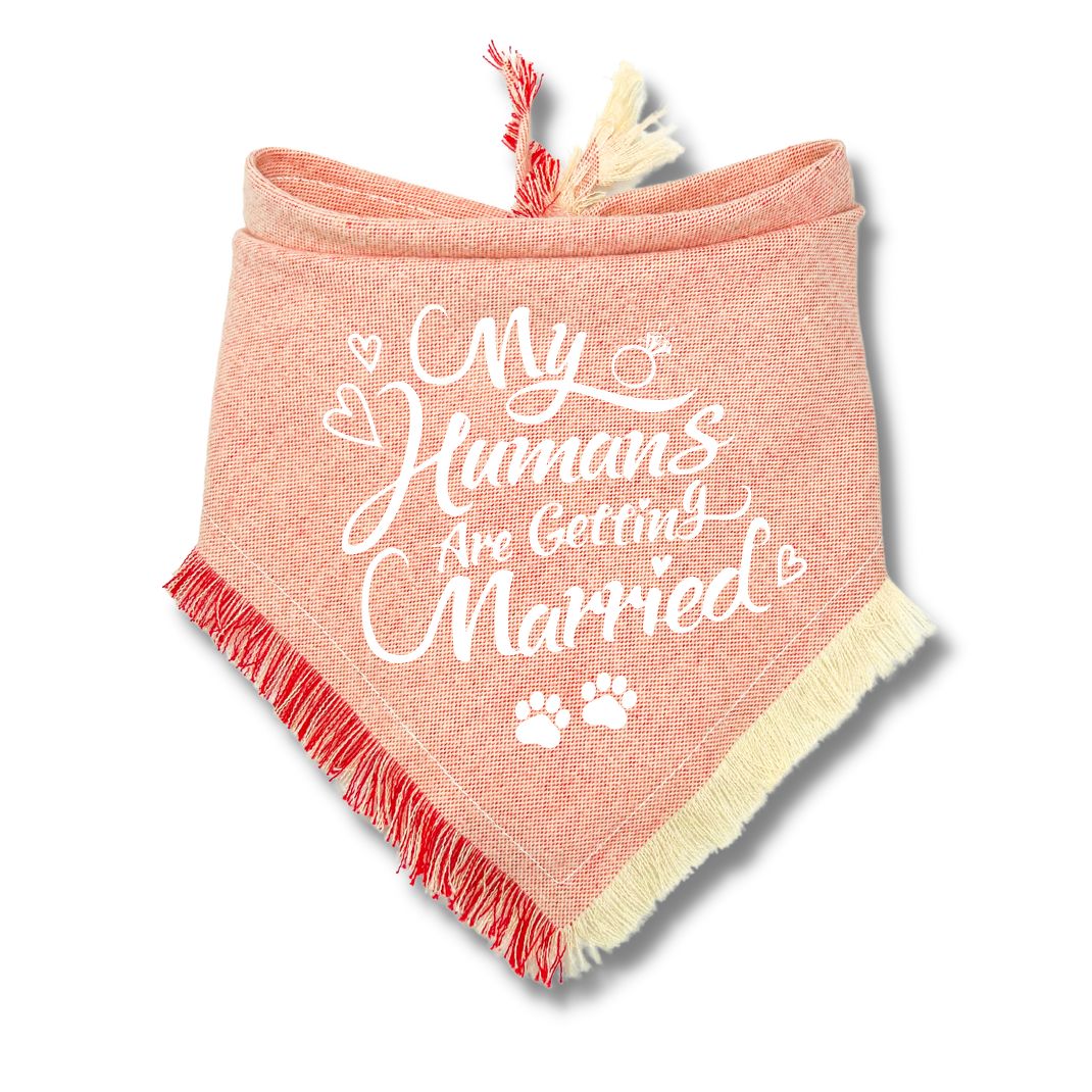 My Humans Are Getting Married Frayed Bandana