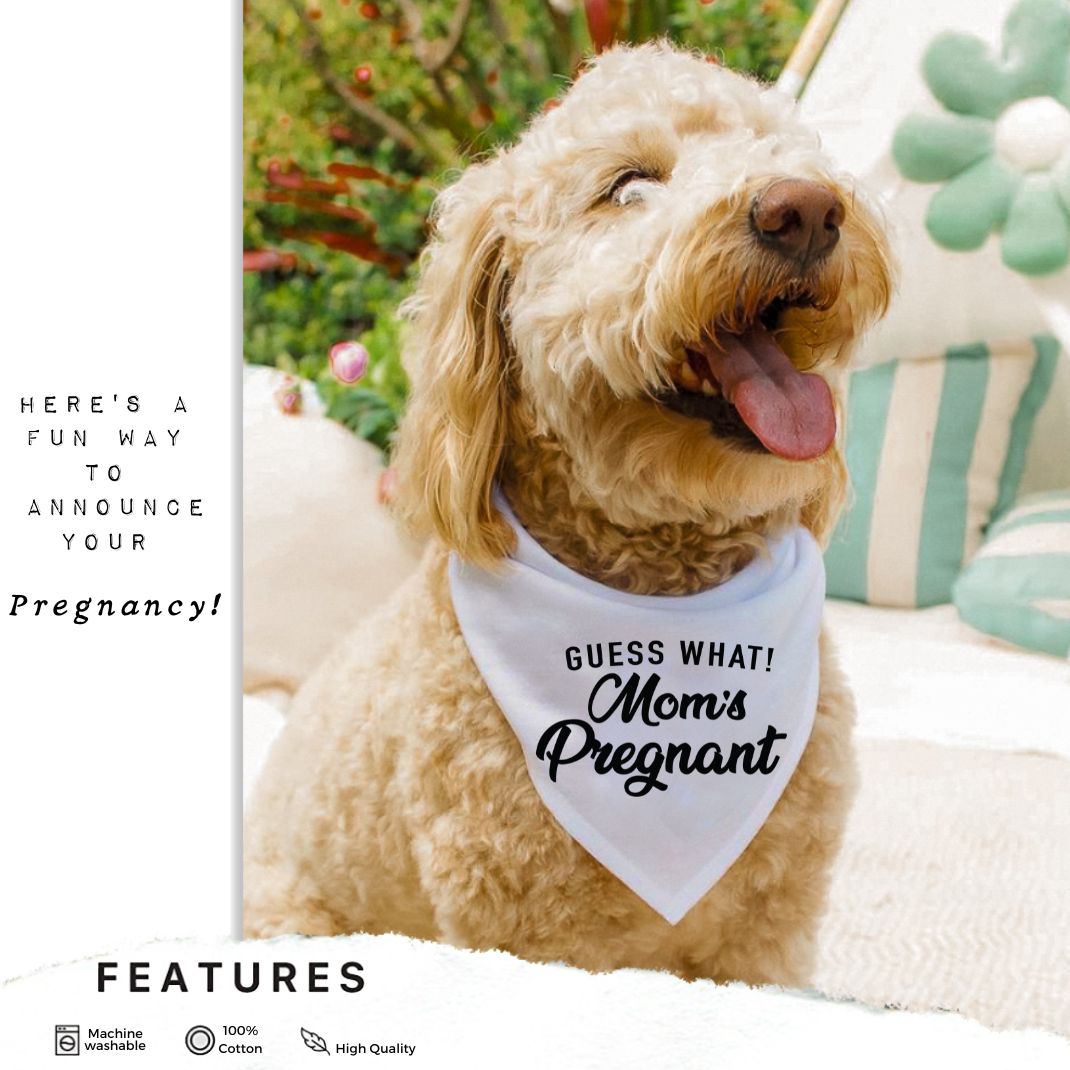 Guess What! Moms Pregnant Bandana