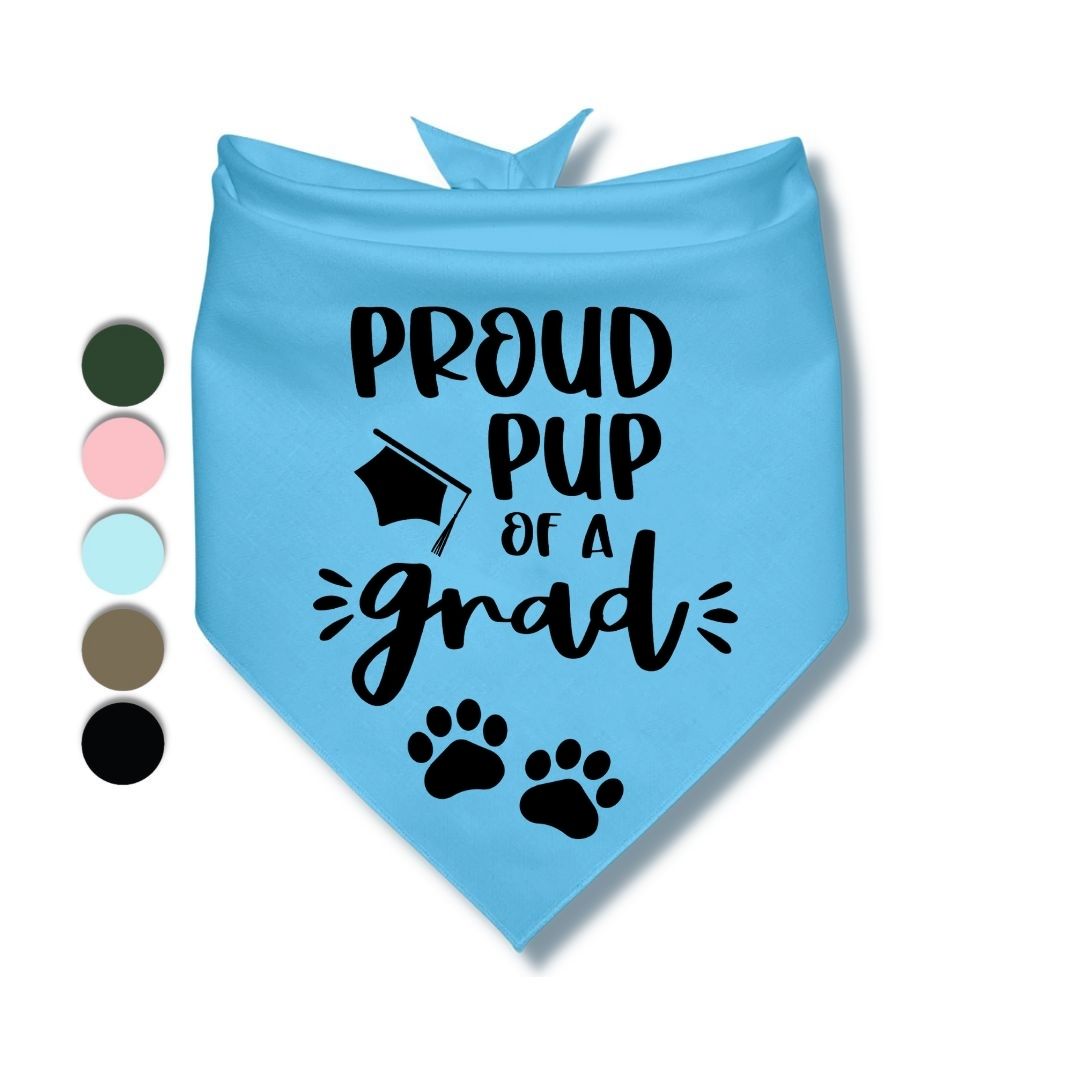 Proud Pup of a Grad Bandana