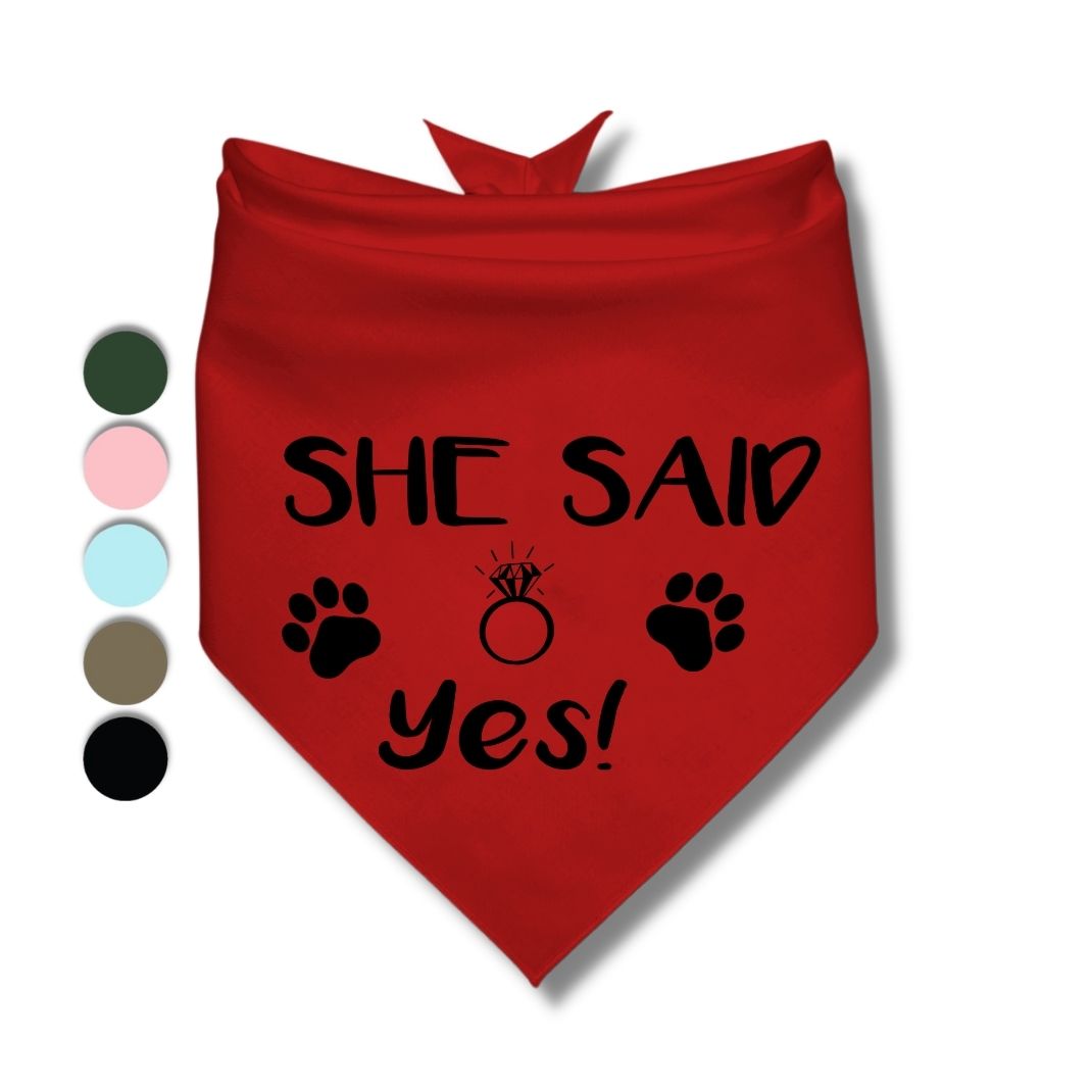 She Said Yes Bandana