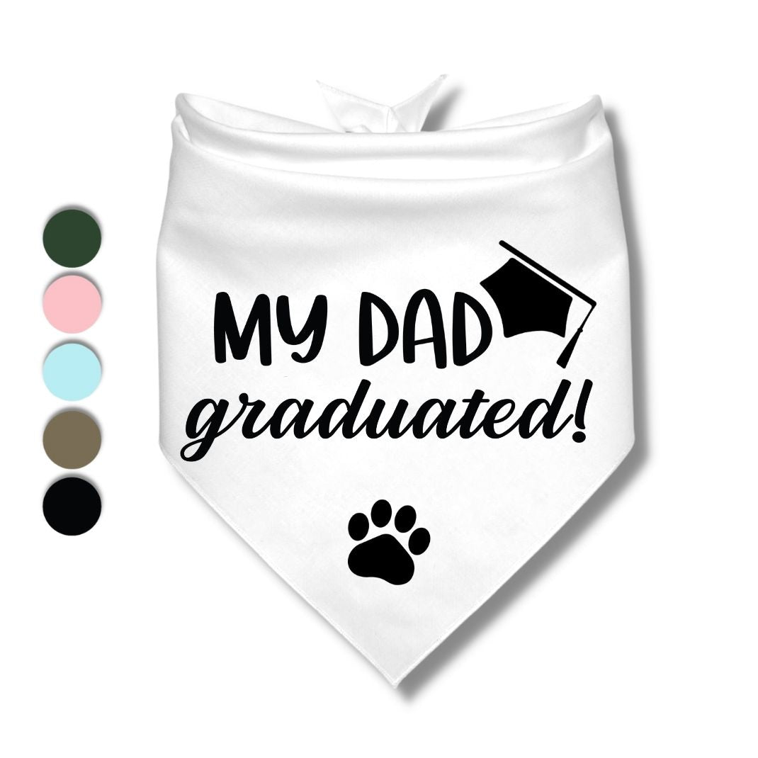 My Dad Graduated Bandana