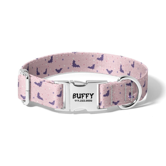 Halloween Bats for You Dog Collar