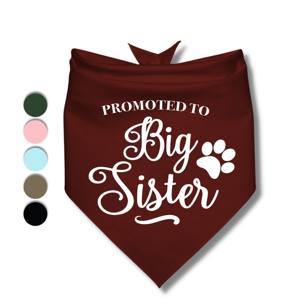 Promoted to Big Sister Bandana