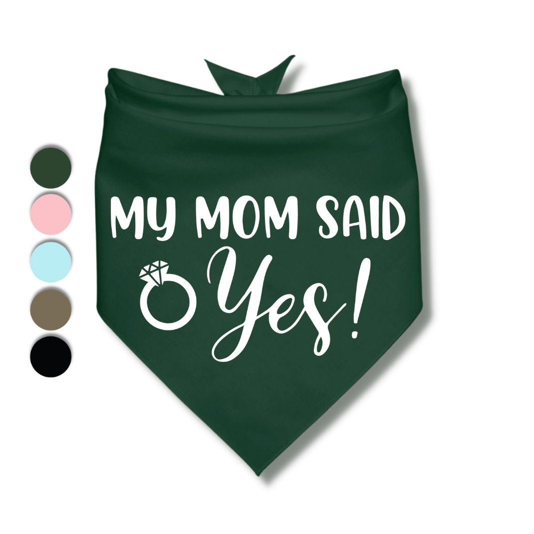 My Mom Said Yes Bandana
