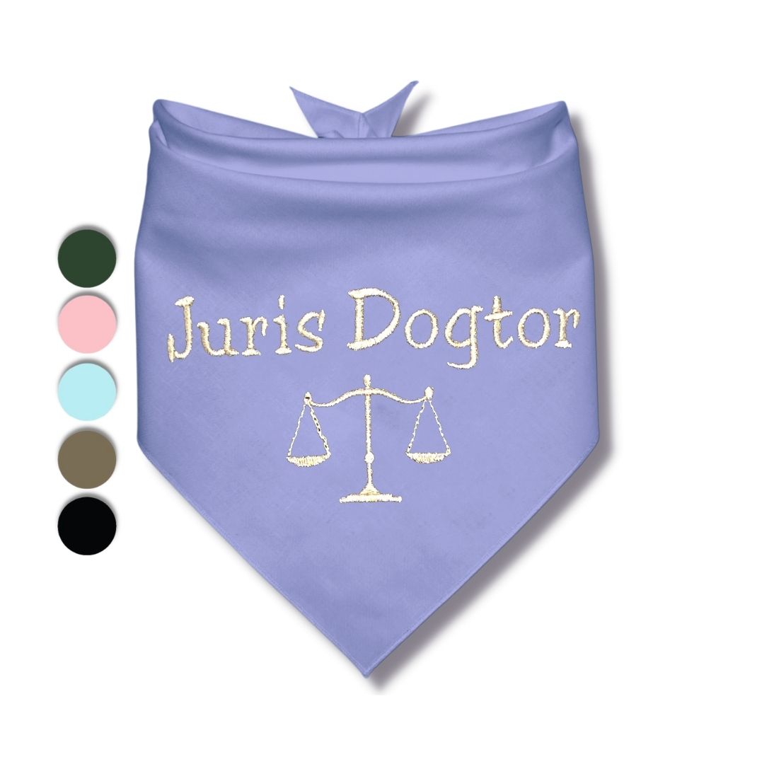 Juris Dogtor Embroidered Bandana