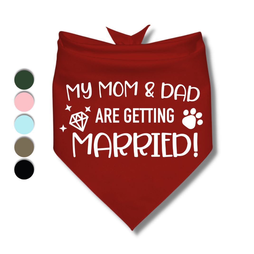 My Mom and Dad Are Getting Married Bandana