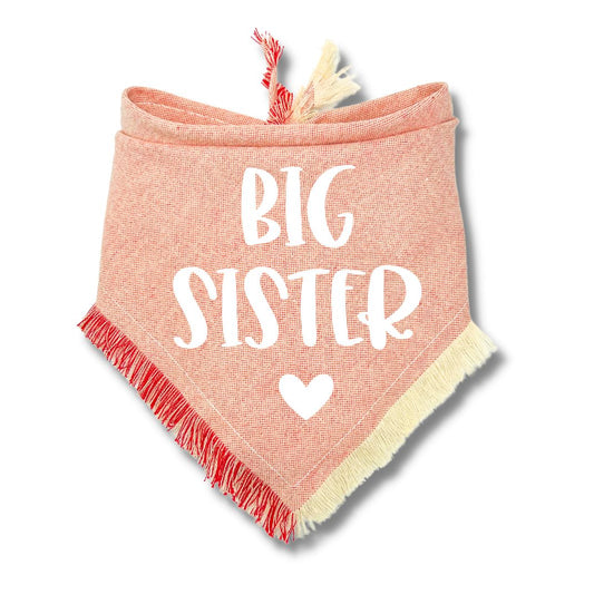 Big Brother Big Sister Heart Bandana