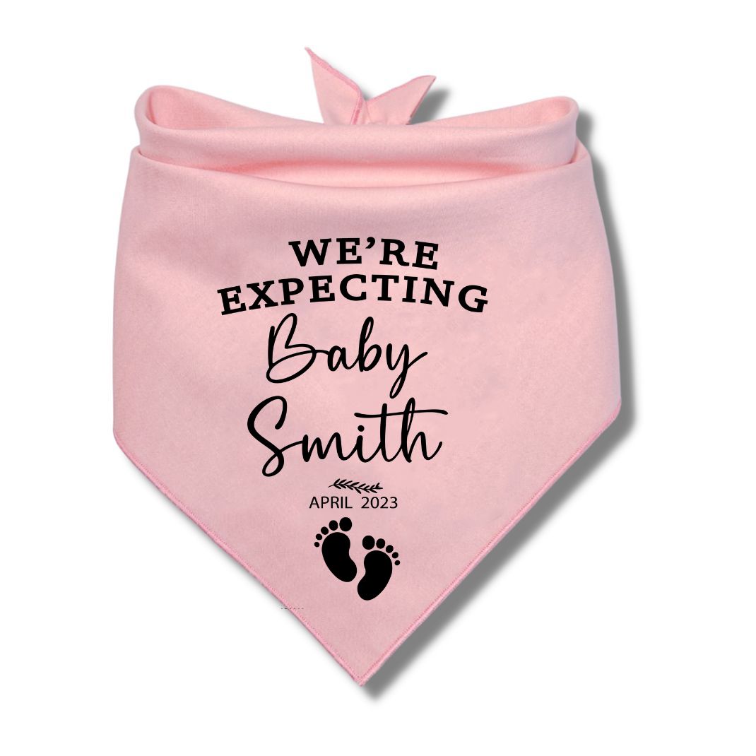 Were Expecting Date Bandana