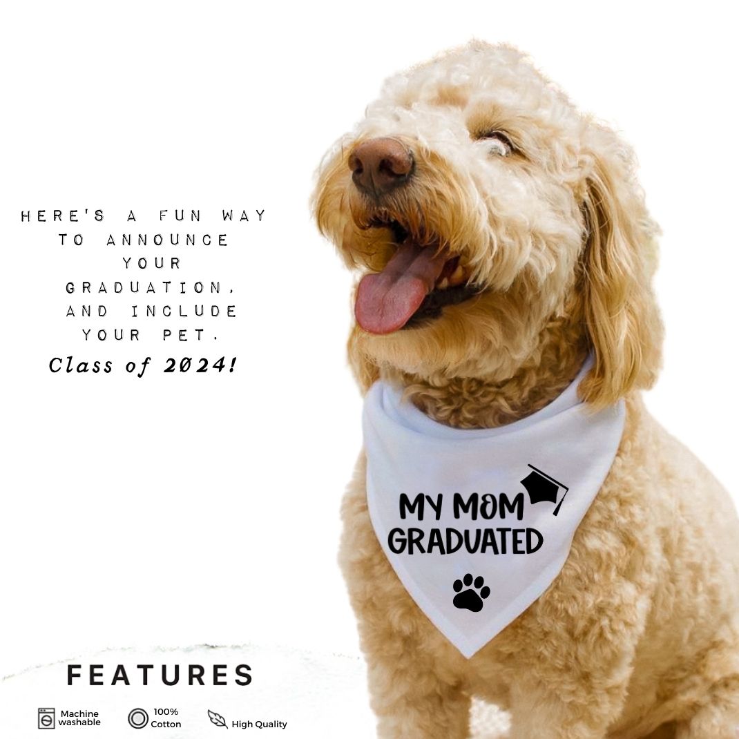 My Mom Graduated Modern Bandana