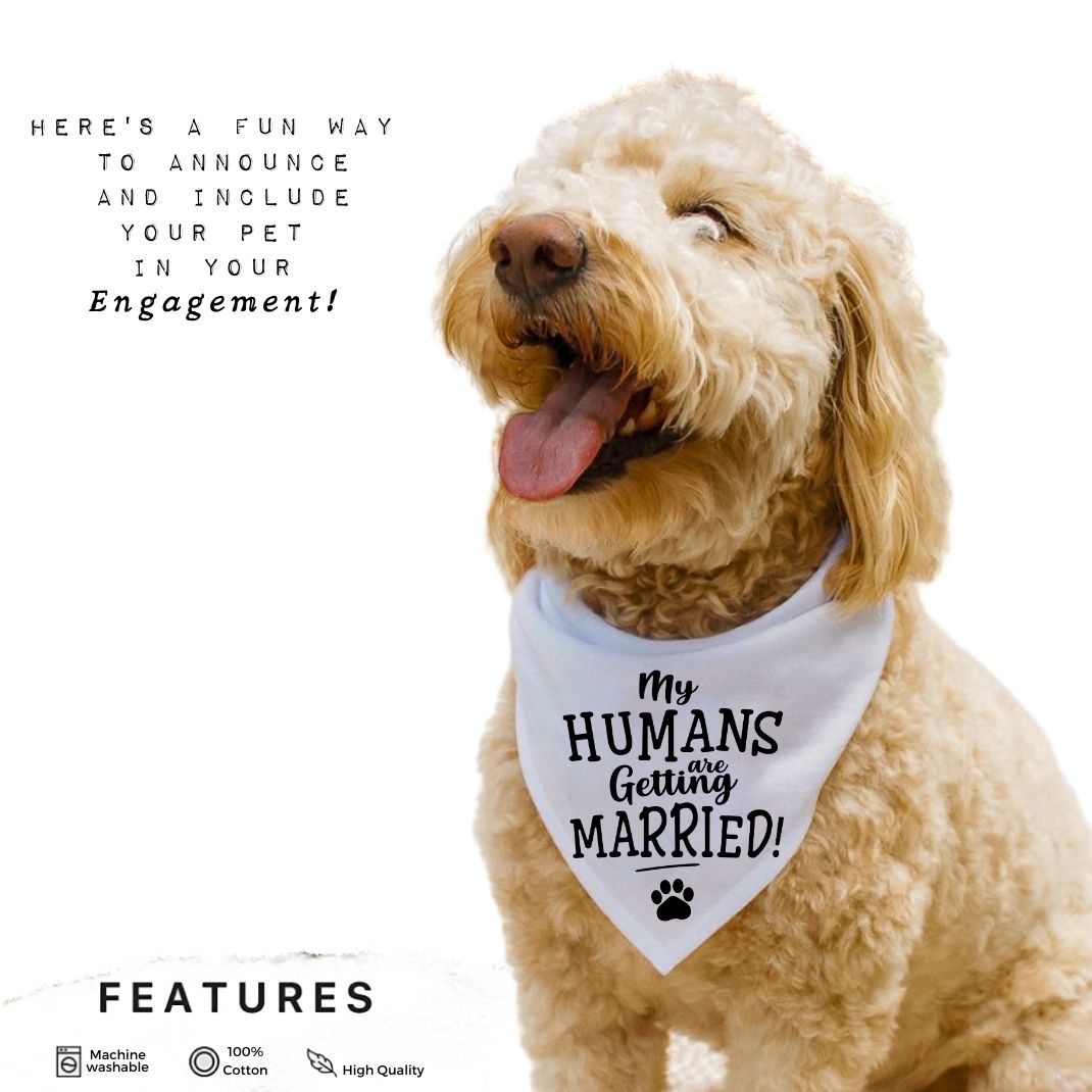 My Humans Are Getting Married Bandana