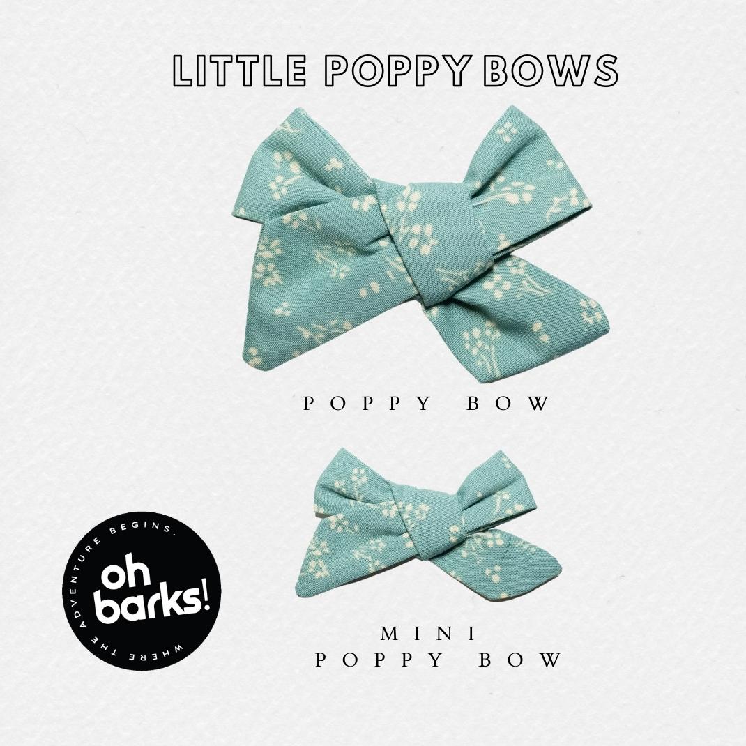 Mint Hair Bows