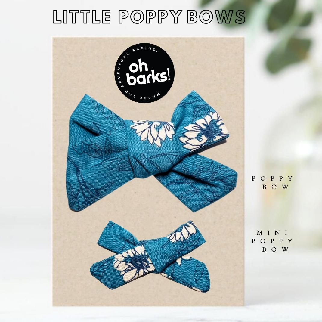 Delaney Flower Hair Bows