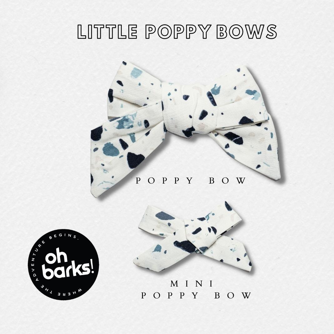 Blue Tezzo Hair Bows
