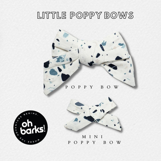 Blue Tezzo Hair Bows