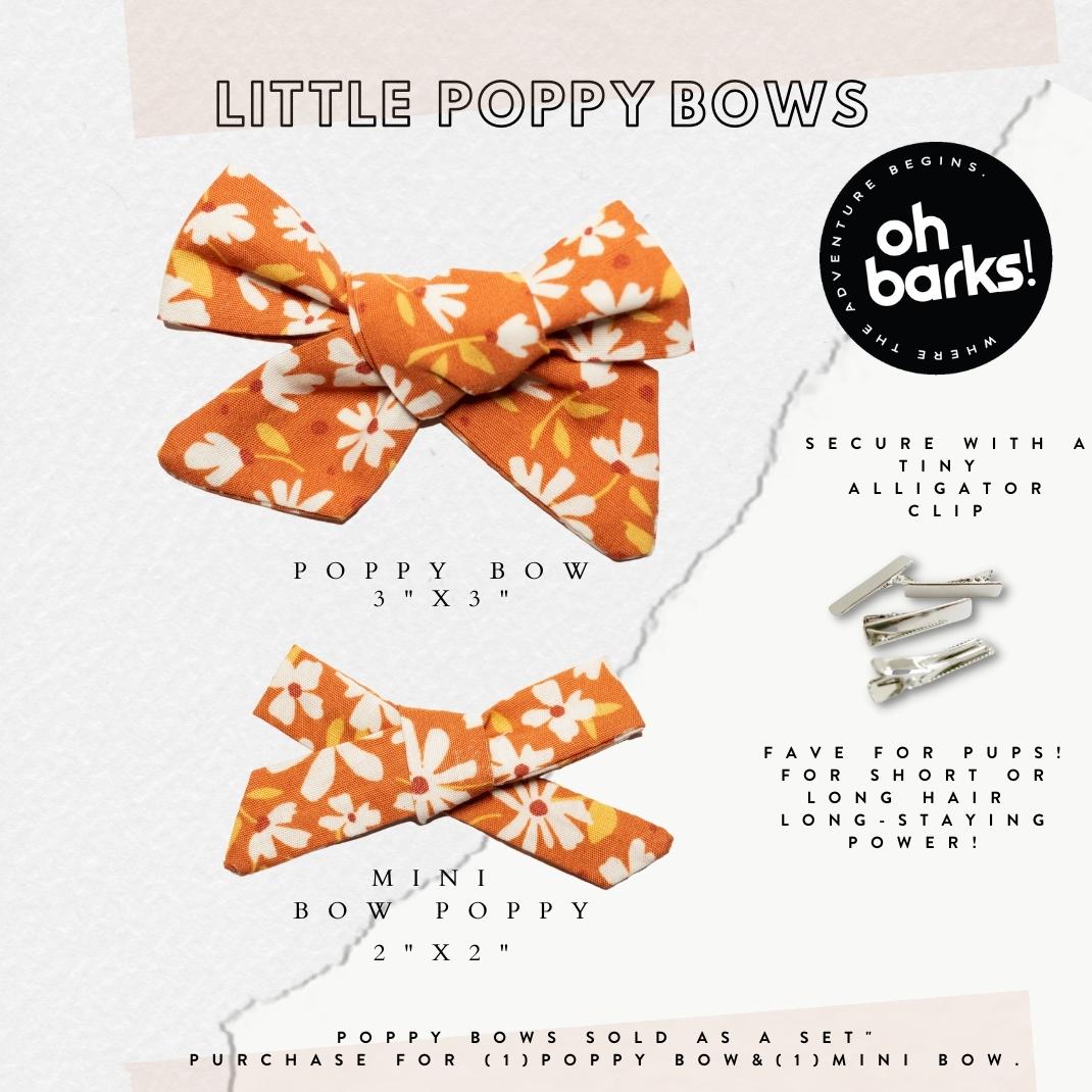 Terracotta Hair Bows