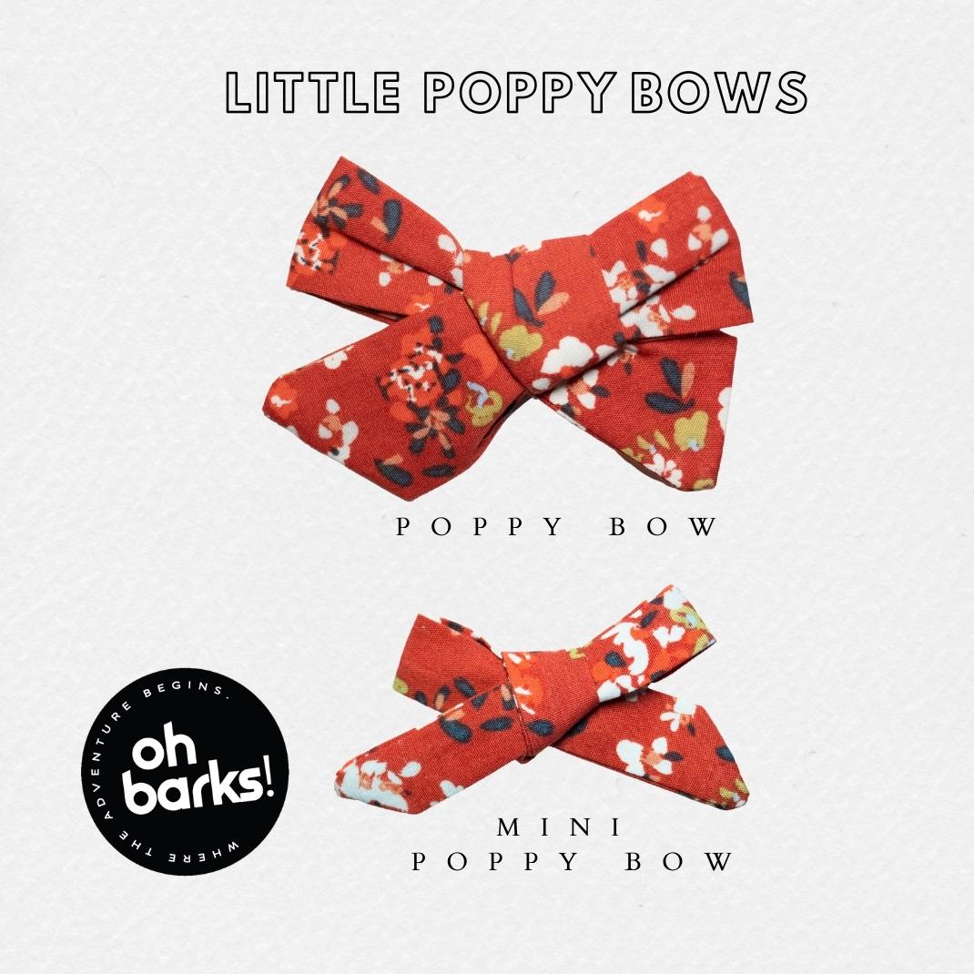 Scarlet Red Hair Bows